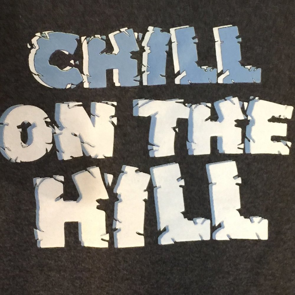 🇺🇸Chill on the Hill, S/S tee, charcoal grey, NWT